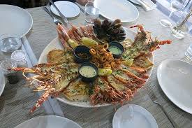 seafood platter for 4 - Picture of Two Oceans Restaurant, Cape ...